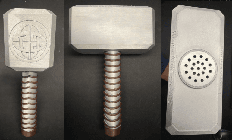 Thor Hammer Microphone Holder